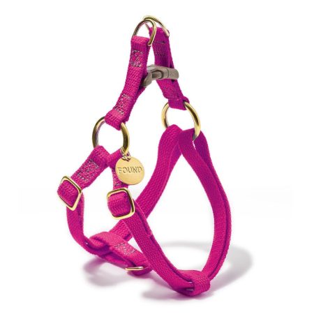 Magenta Cotton Cat & Dog Harness – Comfortable & Durable | Found My Animal