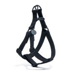 matte-black-cotton-dog-cat-harness